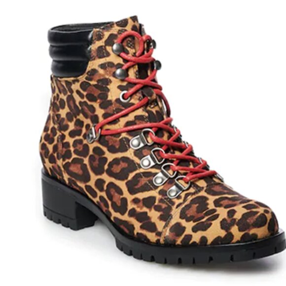Creek Leopard Boots - Picture 1 of 5